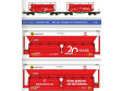 H0 - Dva vozy Rocktainer ORE Voestalpine Red - DB Cargo