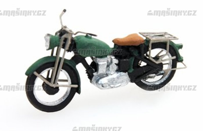 H0 - Motocykl Triumph, zelen #1
