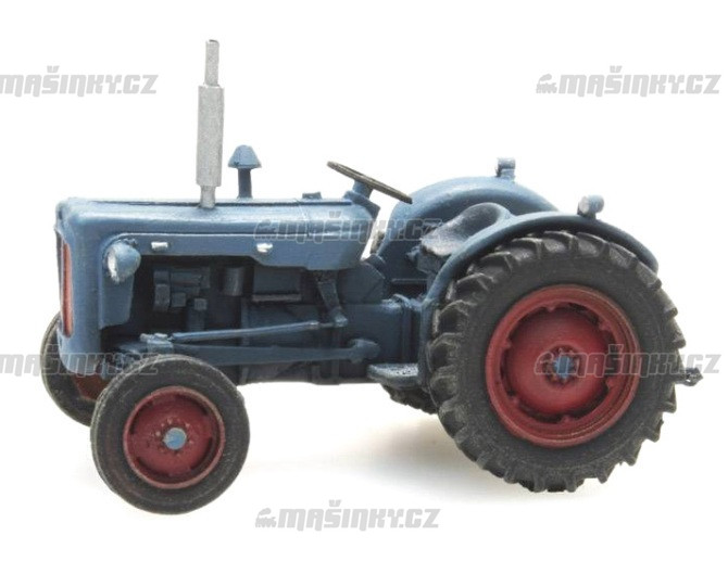 H0 - Traktor Ford Dexta, modr #1