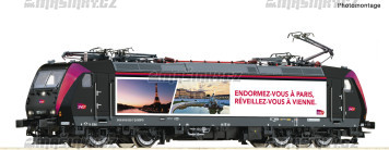 H0 - Elektrick lokomotiva ady 185 552-7 - SNCF (analog)