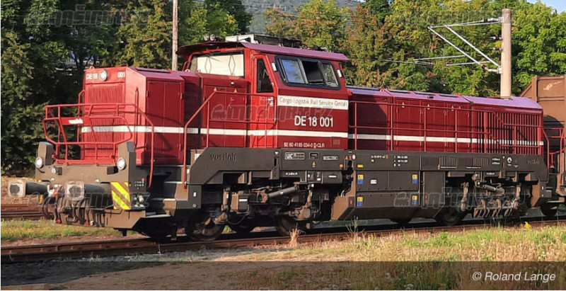 TT - Dieselov lokomotiva DE 18 001 - Cargo Logistics Rail Service - (analog) #1