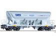 H0 - Nkladn vz GATX / Freightliner / EUROVIA