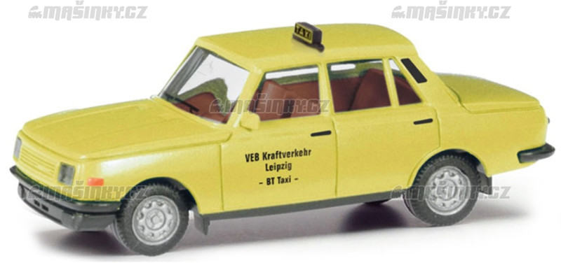 H0 - Wartburg 353 `85 "VEB Kraftverkehr Leipzig / Taxi" #1