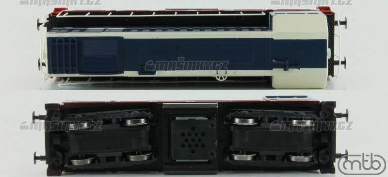 H0 - Motorov lokomotiva ady CSD T458 1171 - digitl, zvuk #3