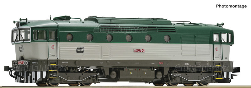 H0 - Dieselov lokomotiva 750 275-0 - D (analog) #1