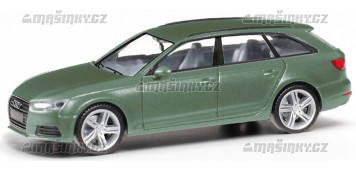 H0 - Audi A4 Avant, zelen metal.