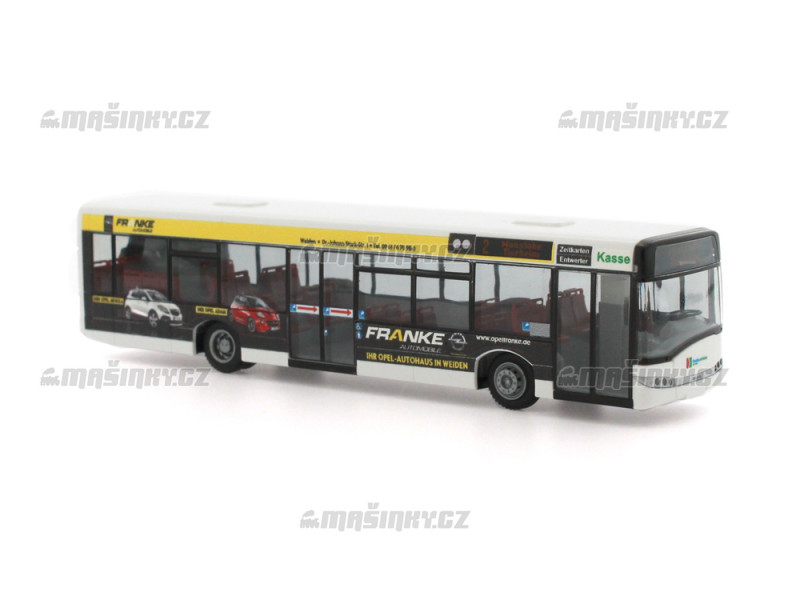 H0 -   Autobus Solaris Urbino 12 Stadtbus Weiden Opel Franke #1