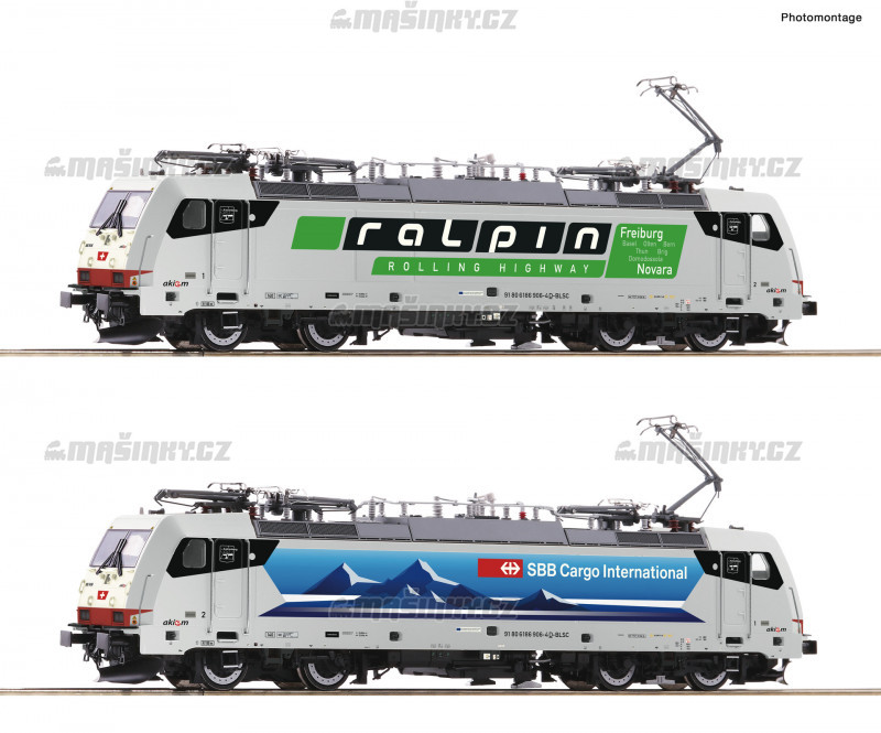 H0 - Elektrick lokomotiva 186 906-4 RAlpiercer - SBB/RAlpin (analog) #1