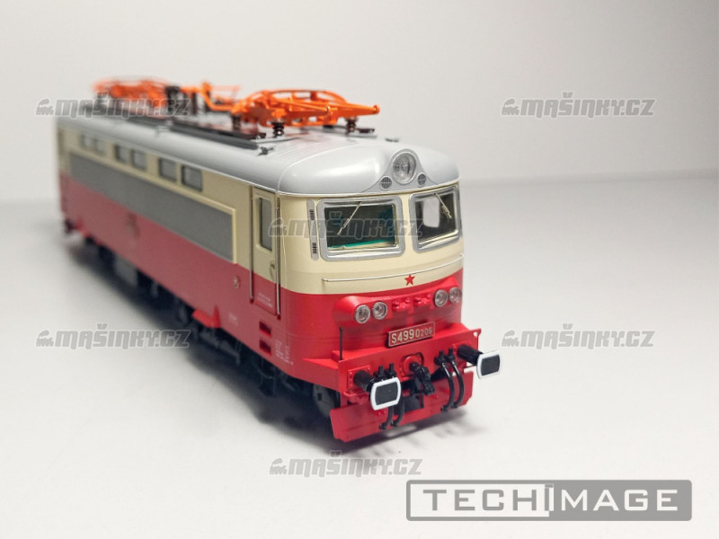 H0 - Elektrick lokomotiva S499.0206 - SD (analog) #1