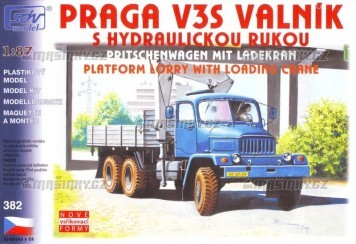 H0 - Praga V3S Valnk s hydraulickou rukou