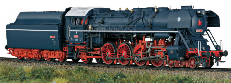 H0 - Parn lokomotiva 498.104 "Albatros" - SD (DCC,zvuk) #1