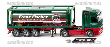 H0 - Kamion s kontejnerem 30' (MB Actros) "Franz Fischer Spedition"