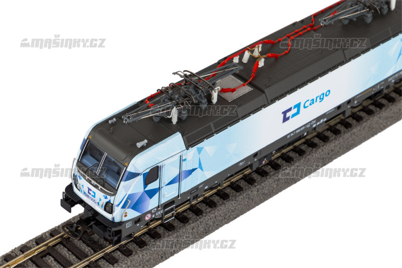 H0 - Elektrick lokomotiva TRAXX 3, 388 - D Cargo (analog) #2