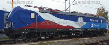 H0 - Elektrick lokomotiva 383 009-8 - D Cargo (analog)