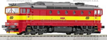 H0 - Dieselov lokomotiva Rh 753  - D - Brejlovec - analog