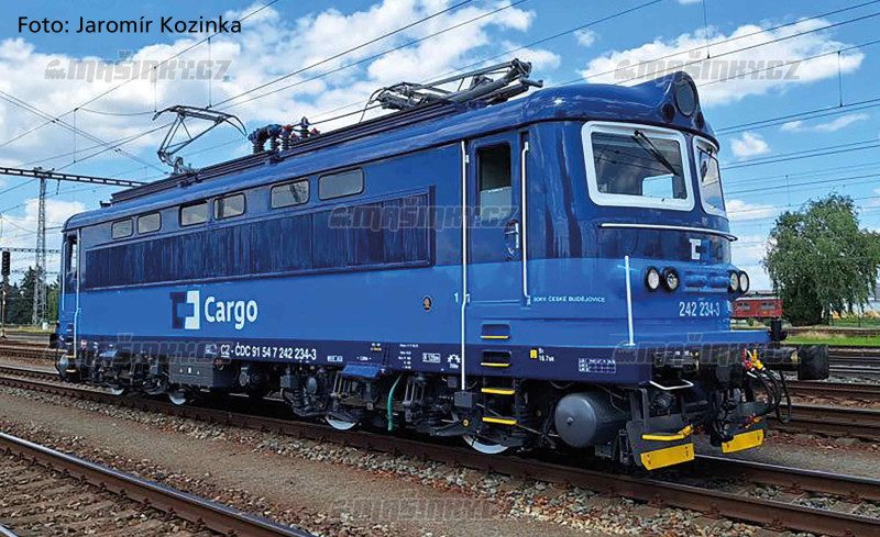H0 - Elektrick lokomotiva 242.234-3 - D Cargo (analog) #1