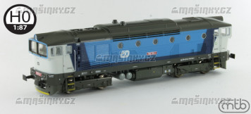 H0 - Dieselov lokomotiva 750.703 - D (analog)