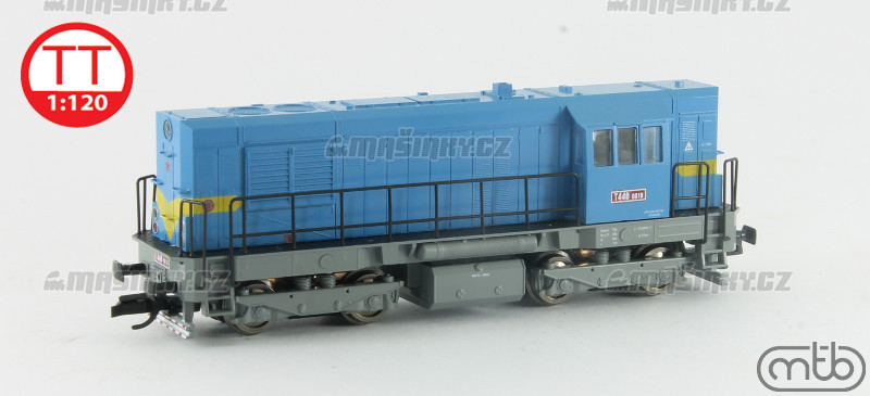 TT - Diesel-elektrick lokomotiva ady T448.0736 - SD (analog) #1