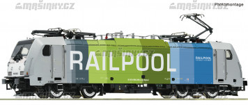 H0 - Elektrick lokomotiva 186 295-2, Railpool (analog)