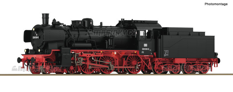 H0 - Parn lokomotiva 038 509-6 - DB (DCC,zvuk) #1