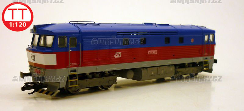 TT - Dieselov lokomotiva 751 142 - D (DCC, zvuk) #1