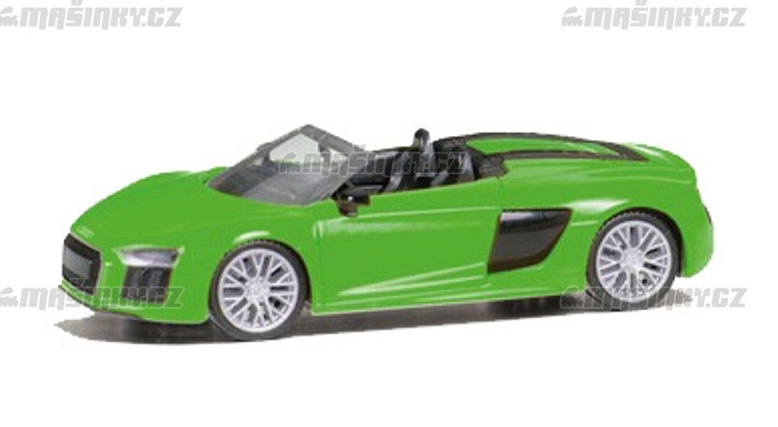 H0 - Audi R8 V10 Spyder, zelen #1