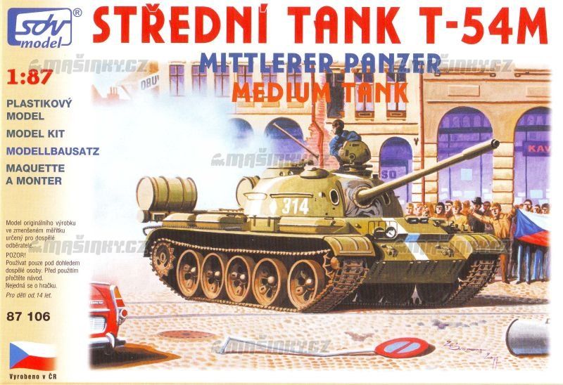 H0 - T-54M stedn tank #1