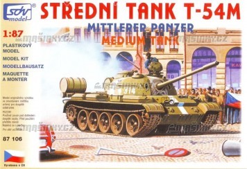 H0 - T-54M stedn tank