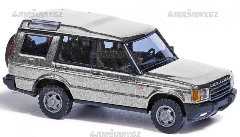 H0 - Land Rover Discovery, stbrn metal. #1