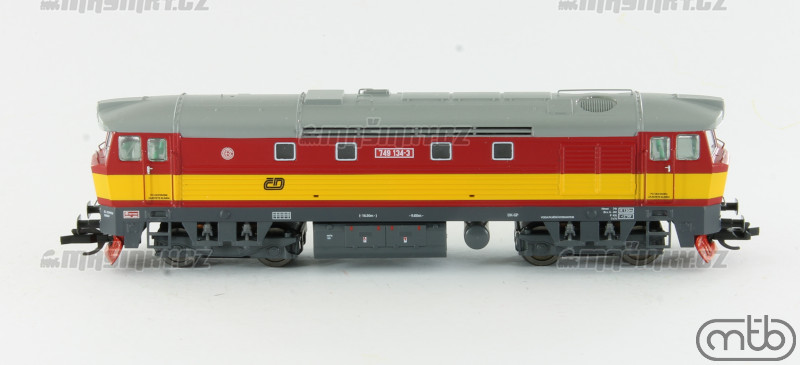 TT - Dieselov lokomotiva 749 134 - D (analog) #2