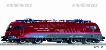 TT - El. lokomotiva 1216 229 Railjet "Spirit of Praha", BB