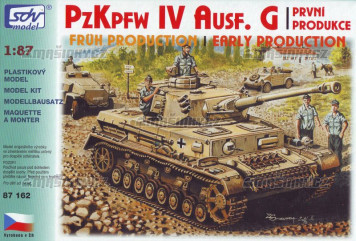 H0 - Pz Kpfw IV Ausf. G prvn produkce (stavebnice)