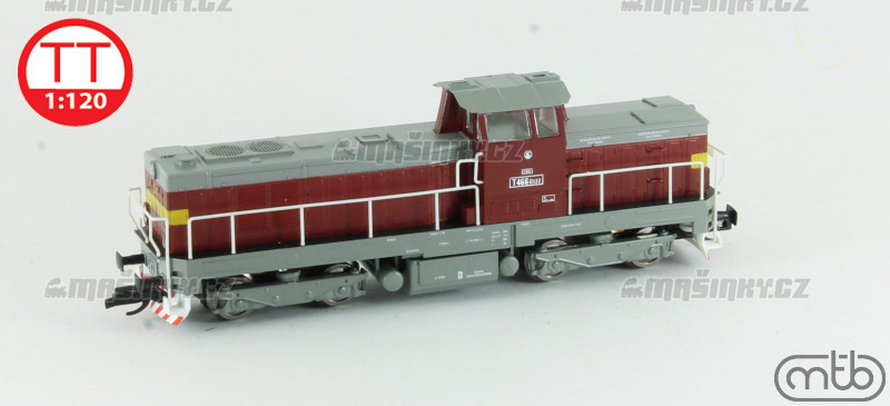 TT - Dieselov lokomotiva T466.0122 - SD (analog) #1