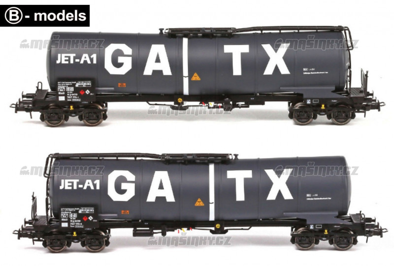 H0 - Set dvou kotlovch voz Jet-A1 - GATX #1