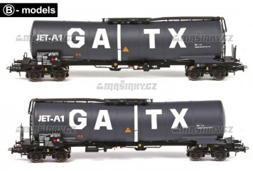H0 - Set dvou kotlovch voz Jet-A1 - GATX