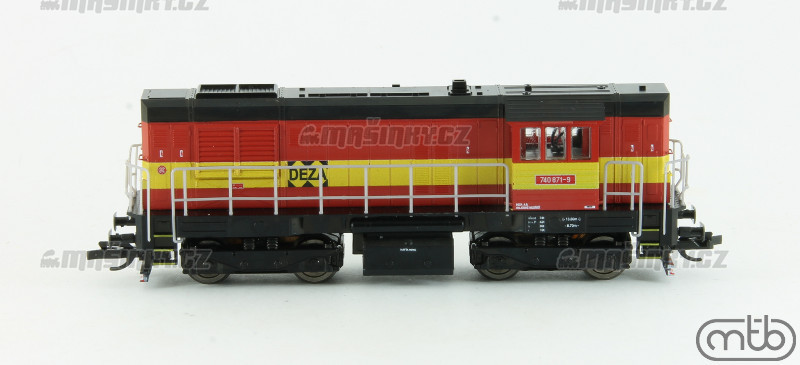 TT - Dieselov lokomotiva 740 871 - D (DCC, zvuk) #2