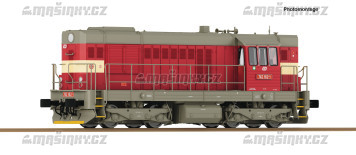 H0 - Dieselov lokomotiva ady 742 - D (DCC,zvuk)