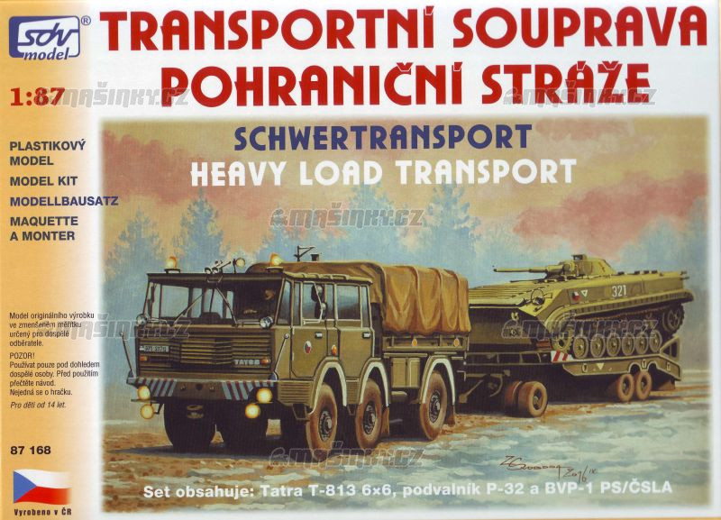 H0 - Tatra 813 6x6 TP, P32, BMP-1 #4