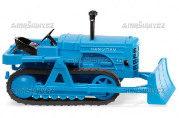 H0 - Psov traktor Hanomag K55 - svtle modr