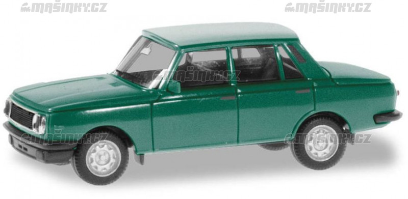 H0 - Wartburg 35384 Limousine, zelen #1