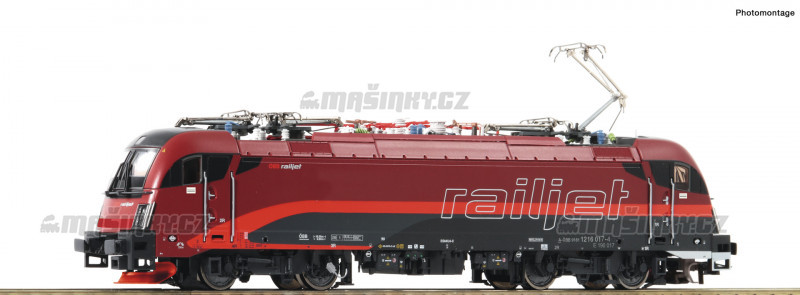 H0 - Elektrick lokomotiva 1216 017-4 "Railjet" - BB (DCC, zvuk) #1