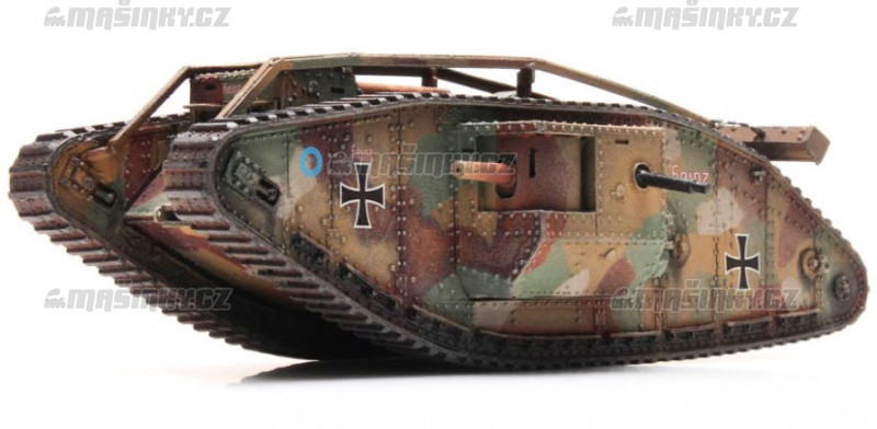 H0 - Britsk hlavn bitevn tank Mark IV Musk oddl 14 Heinz #1