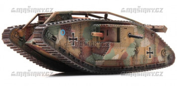 H0 - Britsk hlavn bitevn tank Mark IV Musk oddl 14 Heinz