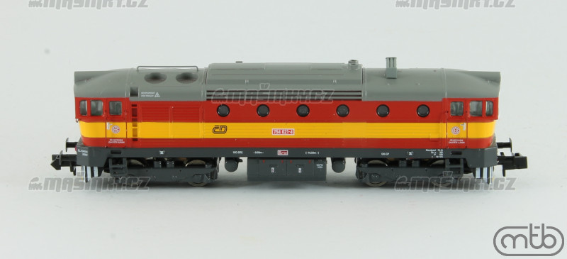 N - Dieselov lokomotiva 754 021 - D (analog) #2