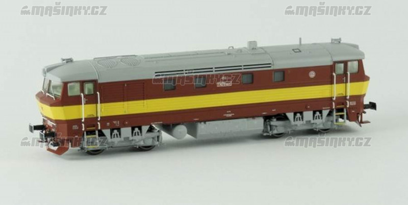 TT - Dieselov lokomotiva ady T 478.1160 - SD (erven/lut) #2