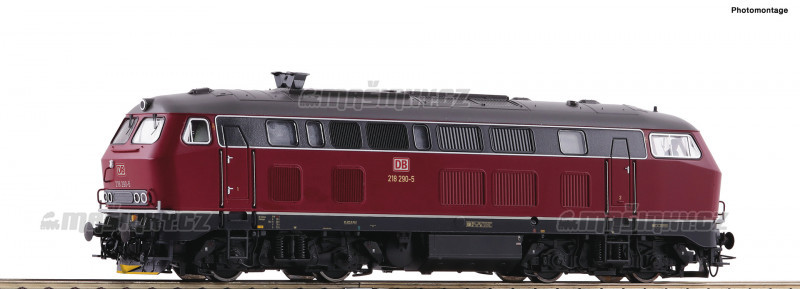 H0 - Dieselov lokomotiva 218 290-5 - DB AG (DCC,zvuk) #1