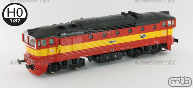 H0 - Dieselov lokomotiva 754 041 - SD (analog) #1