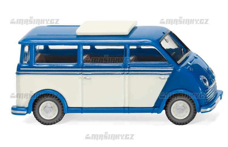 H0 - Autobus DKW - modr / perlov bl #1