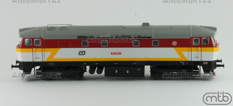 H0 - Dieselov lokomotiva 751 354 - D (analog) #2