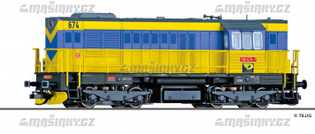 TT - Dieselov lokomotiva 740  -OKD Doprava a.s. (CZ) (analog)